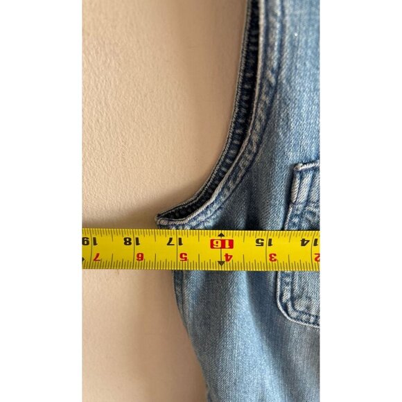 BCBG Generation Womens Front Zipper Sleeveless Denim Shorts Romper Size XS - Picture 6 of 9